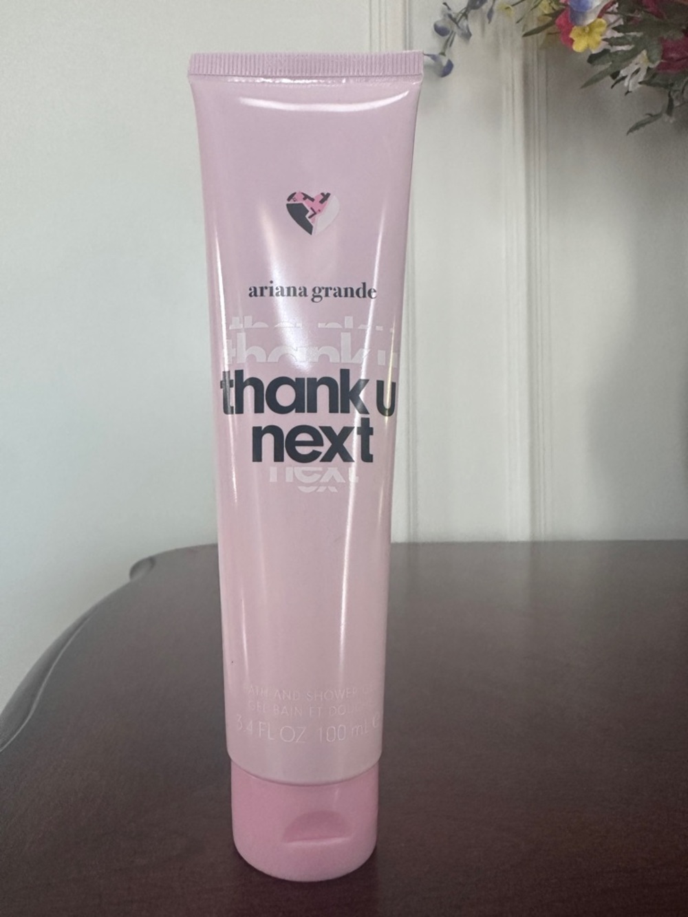 Ariana Grande Pink Thank U, Next Shower Gel Tube